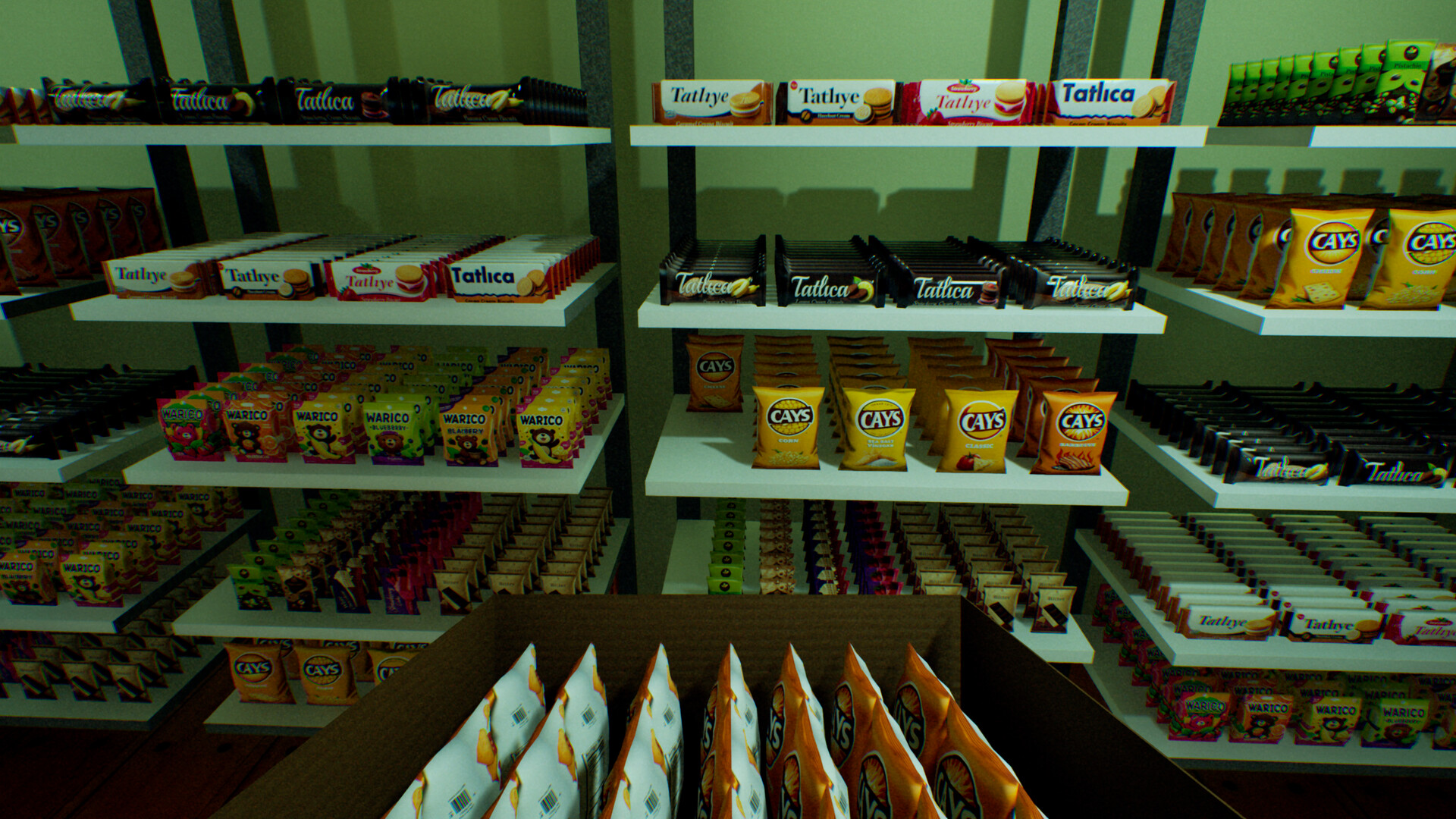 地铁迷你市场模拟器/Metro Mini Market Simulator-2
