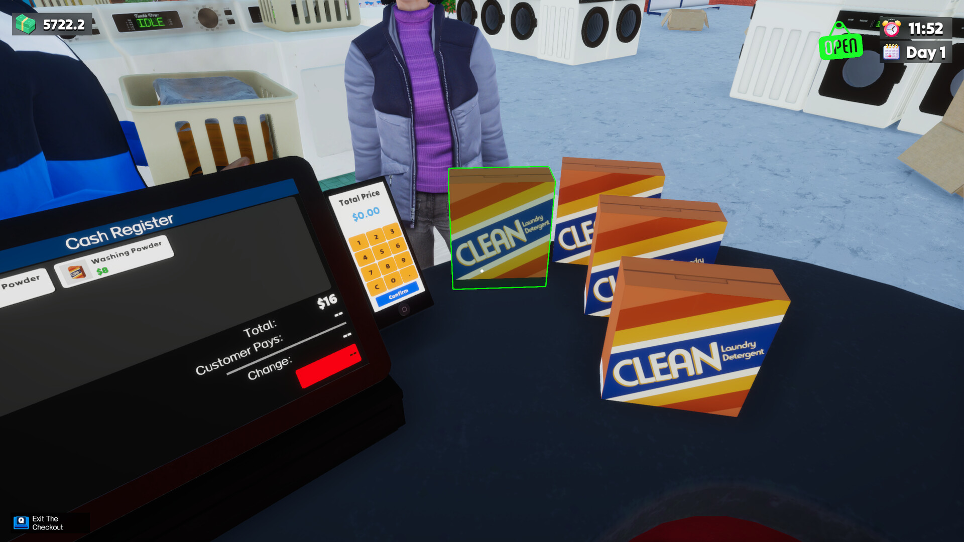 洗衣店模拟器：洗刷刷！/Laundry & Supermarket Simulator-1