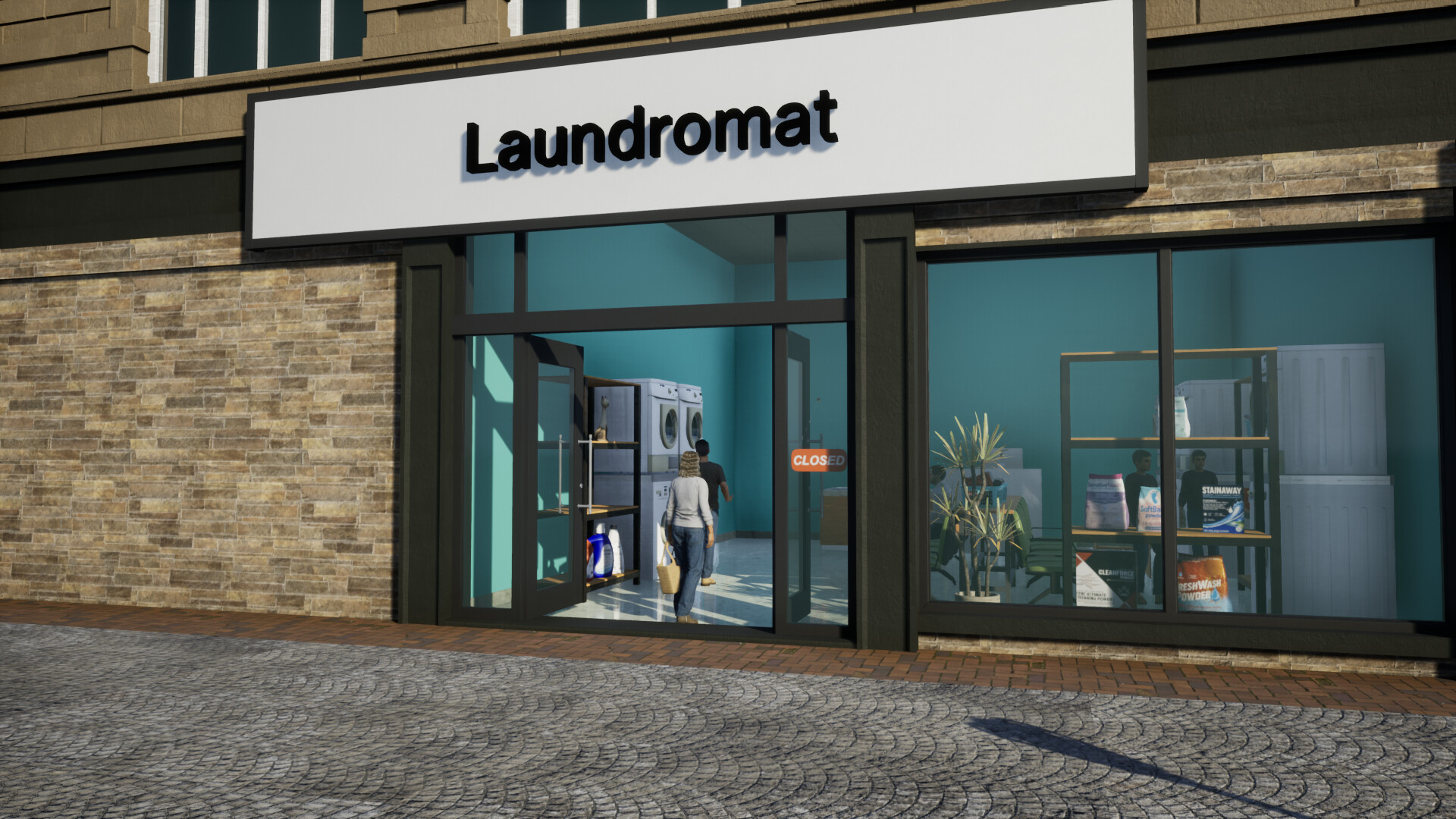 洗衣店经理模拟器/Laundromat Manager Simulator-1