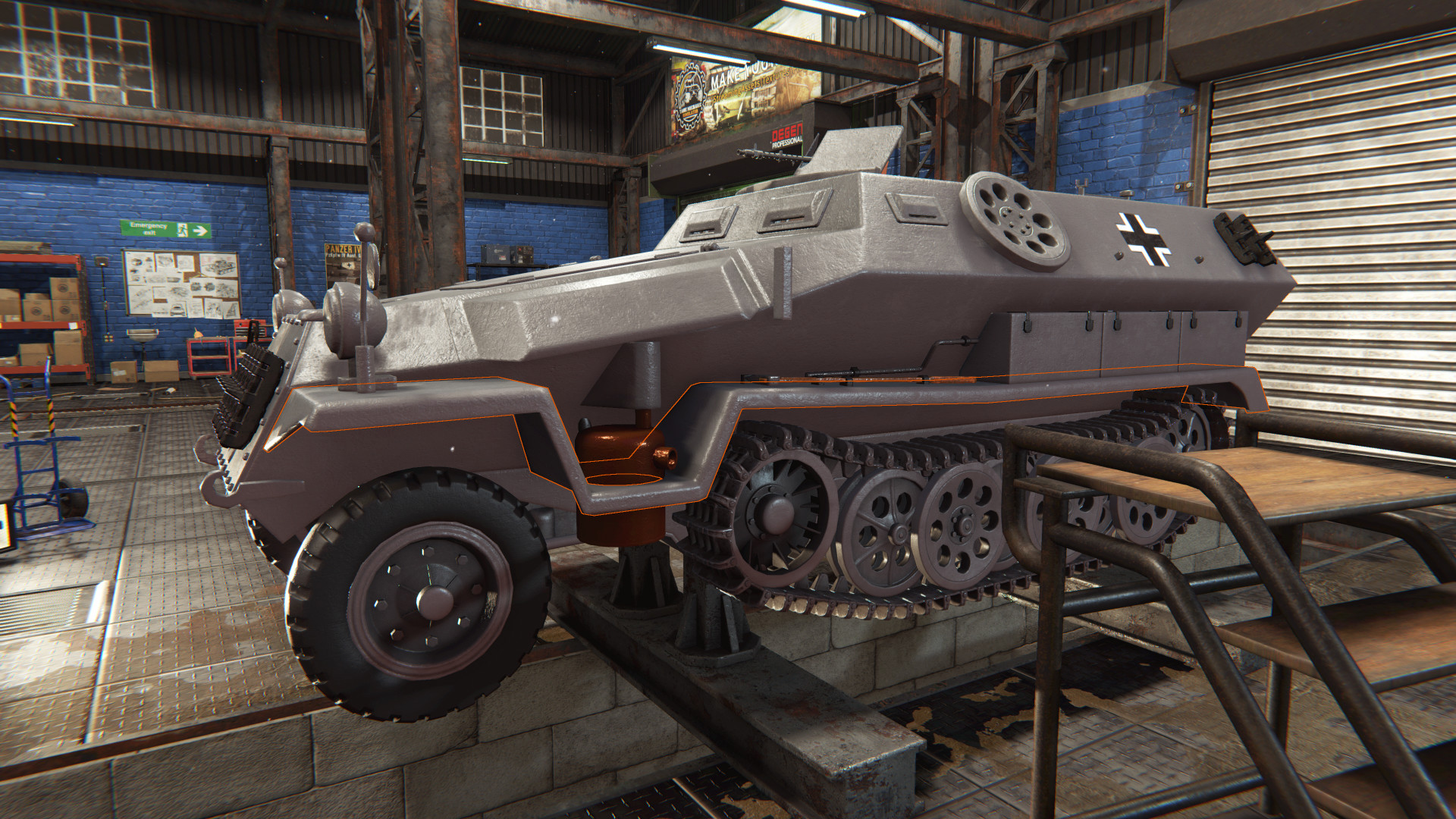 后勤模拟器/坦克维修模拟/坦克修理模拟/Tank Mechanic Simulator-2