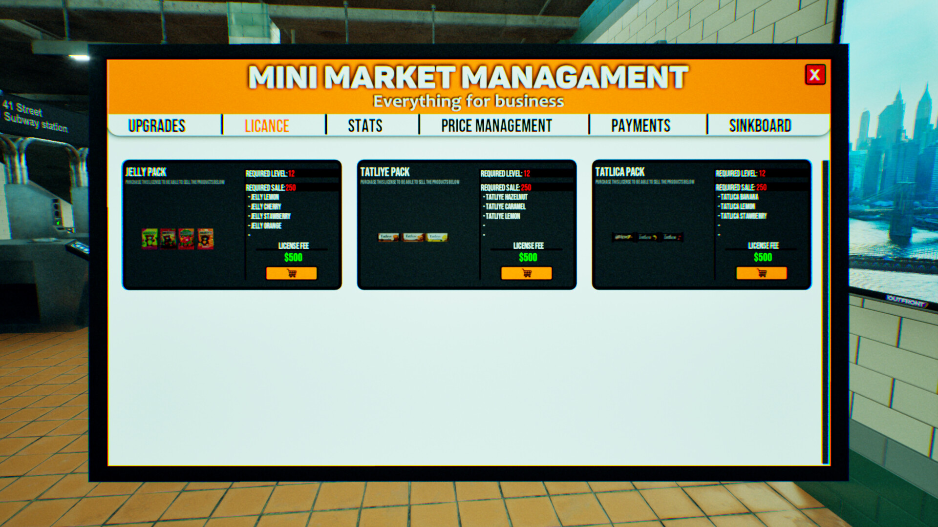 地铁迷你市场模拟器/Metro Mini Market Simulator-6