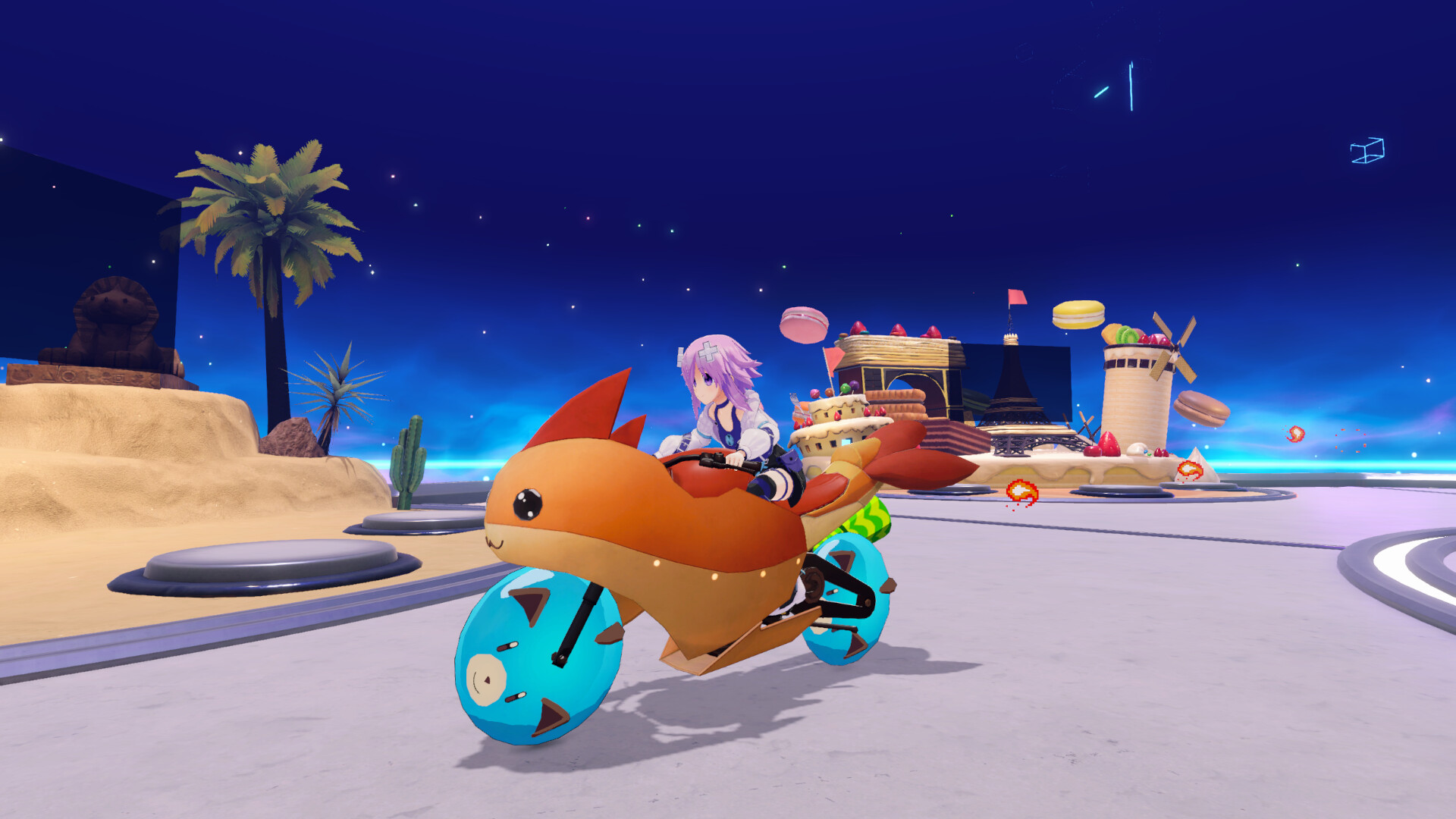 爆走次元海王星 VS 巨神史莱犬/Neptunia Riders VS Dogoos-2
