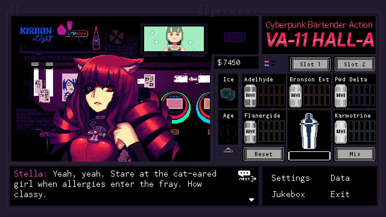 VA-11 HALL-A：赛博朋克酒保行动/VA-11 Hall-A: Cyberpunk Bartender Action-3