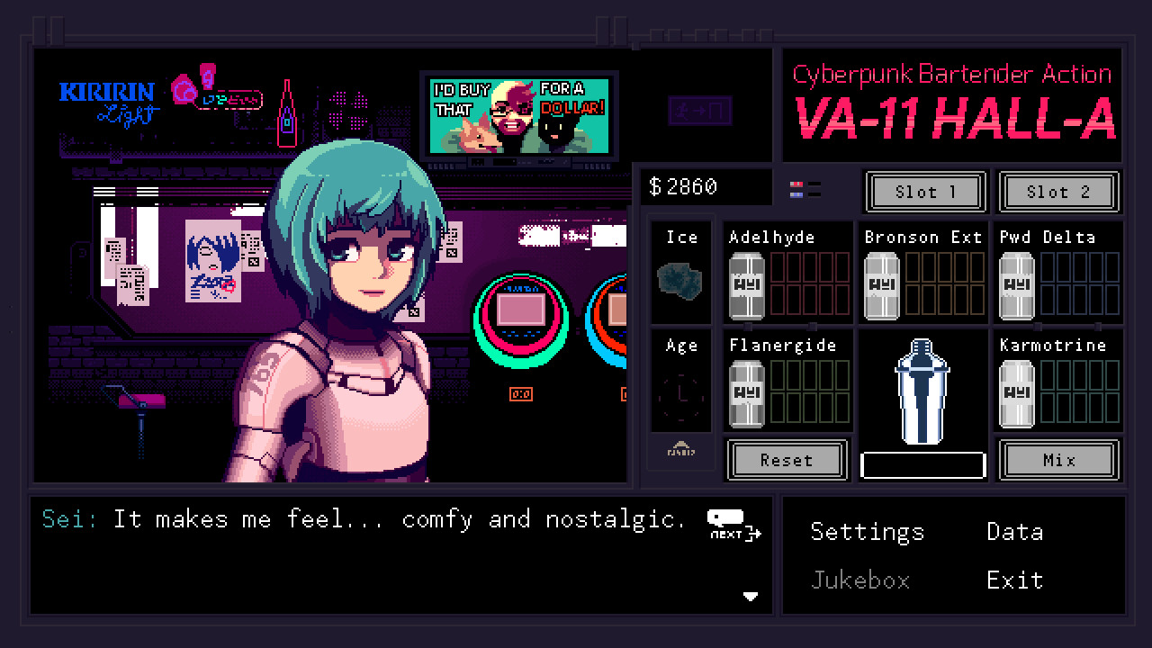 VA-11 HALL-A：赛博朋克酒保行动/VA-11 Hall-A: Cyberpunk Bartender Action-6