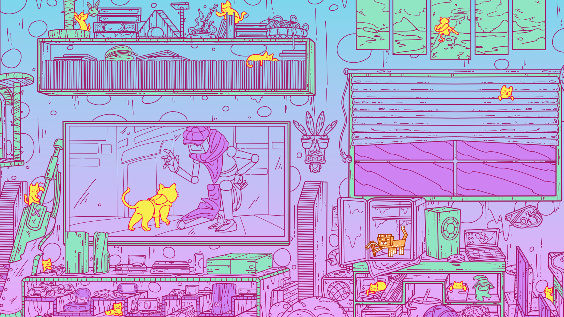 满是猫的大楼2/A Building Full of Cats 2-1