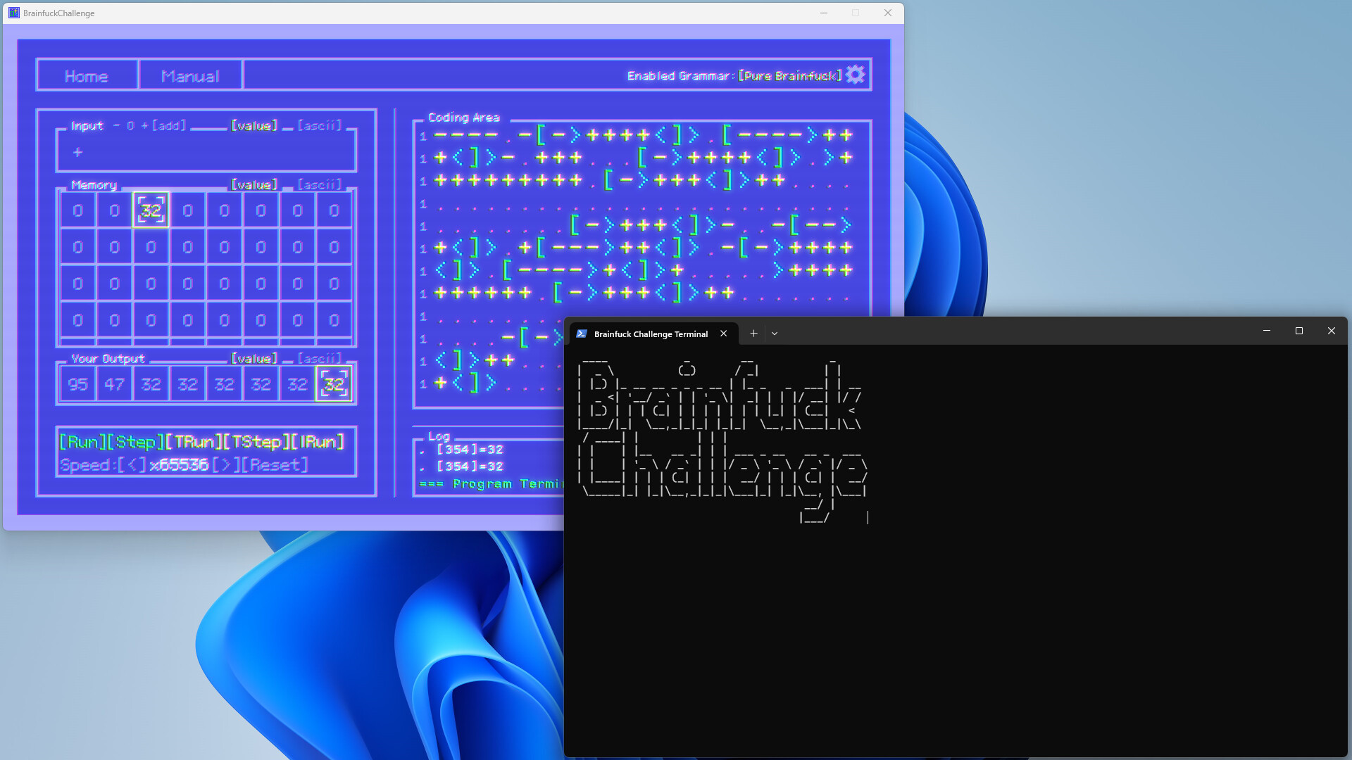 BF语言挑战/Brainfuck Challenge-4