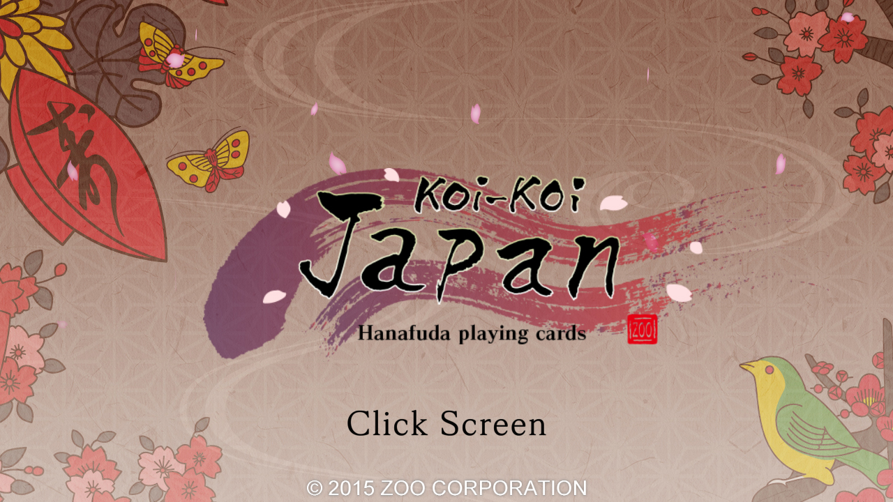 花牌/日本花札纸牌/Koi-Koi Japan [Hanafuda playing cards]-1