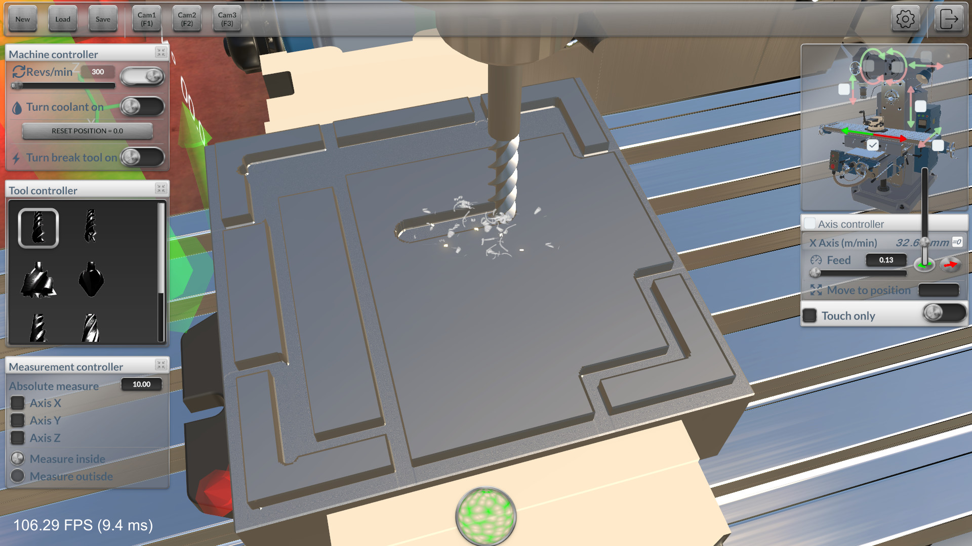 铣削机模拟器/Milling machine simulator-2