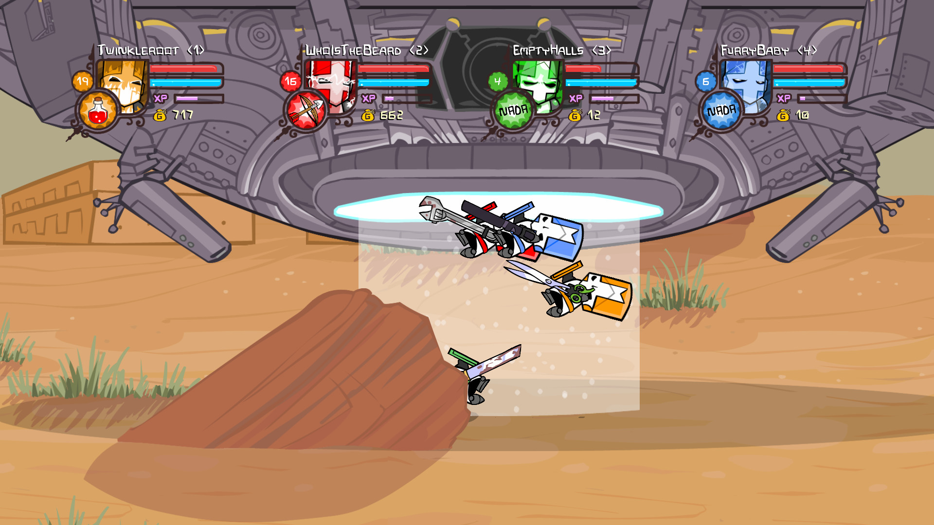城堡毁灭者/城堡破坏者/Castle Crashers/支持网络联机-6