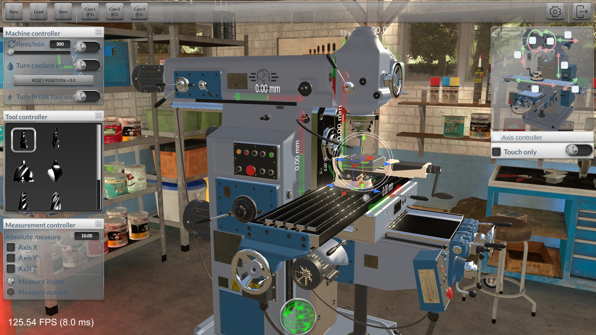 铣削机模拟器/Milling machine simulator-1
