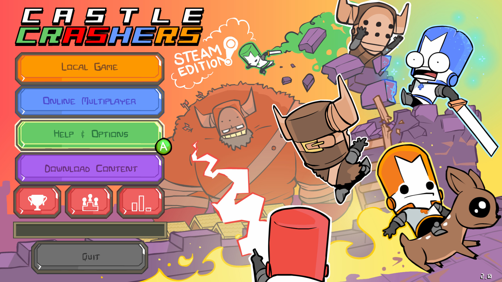 城堡毁灭者/城堡破坏者/Castle Crashers/支持网络联机-1