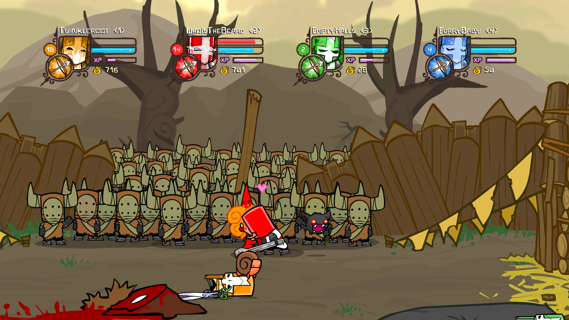 城堡毁灭者/城堡破坏者/Castle Crashers/支持网络联机-3