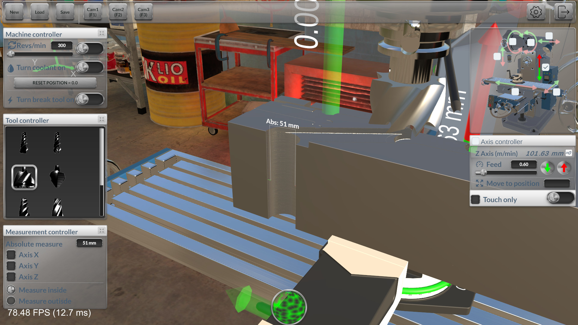 铣削机模拟器/Milling machine simulator-4