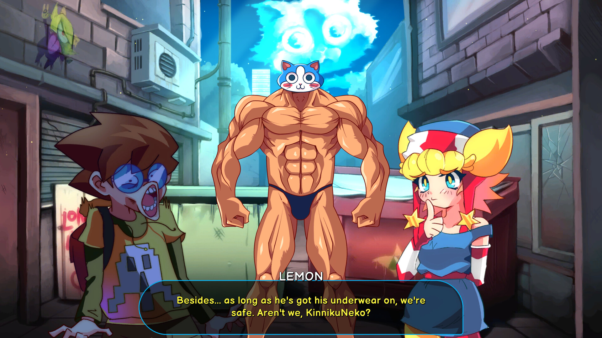 超级筋肉猫/KinnikuNeko: SUPER MUSCLE CAT-4