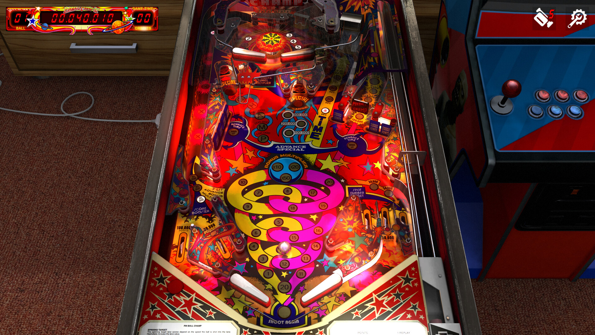 扎卡里亚经典弹珠/Zaccaria Pinball-3