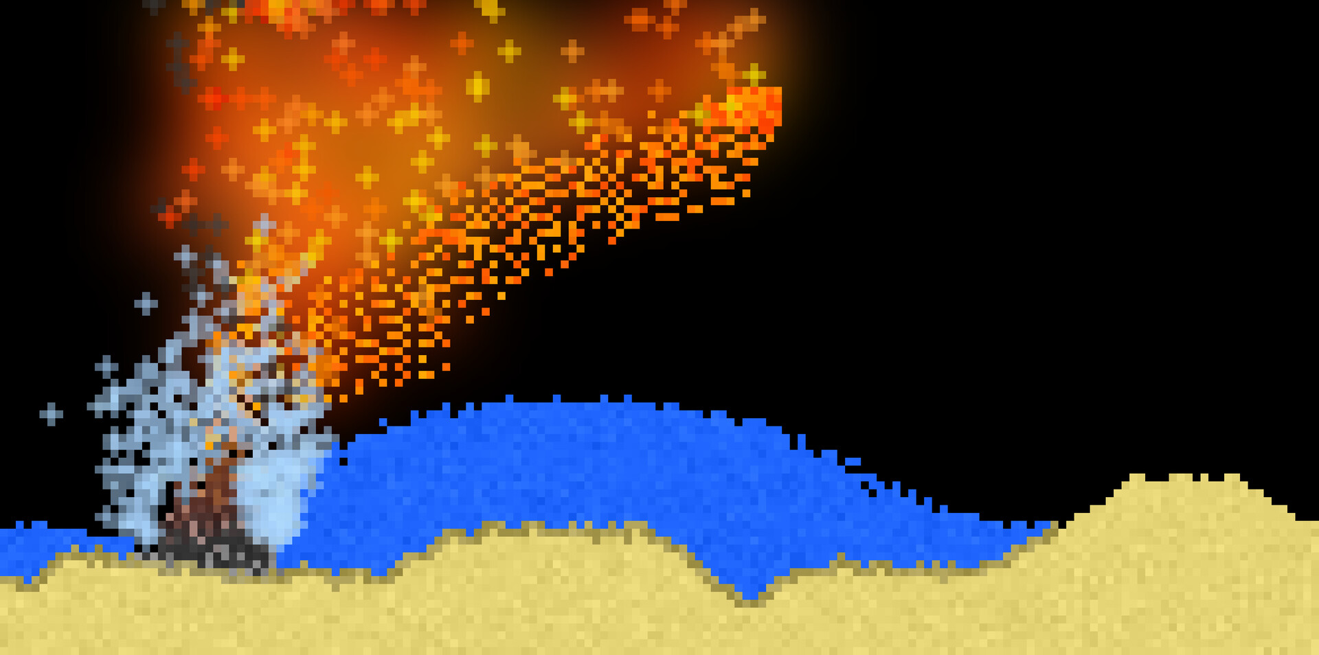 沙粒模拟场/沙盒模拟器/Sandboxels-1