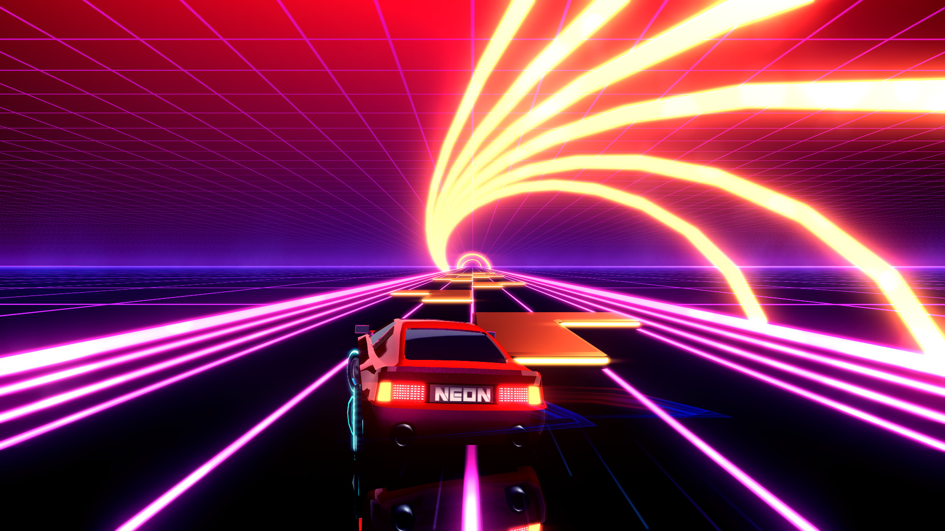 霓虹飞车/Neon Drive-2