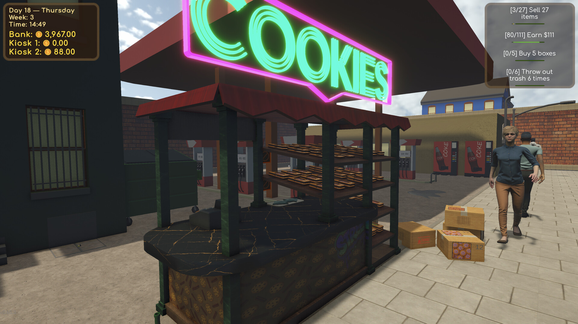 巧克力摊位模拟器/Choco Kiosk Simulator-2