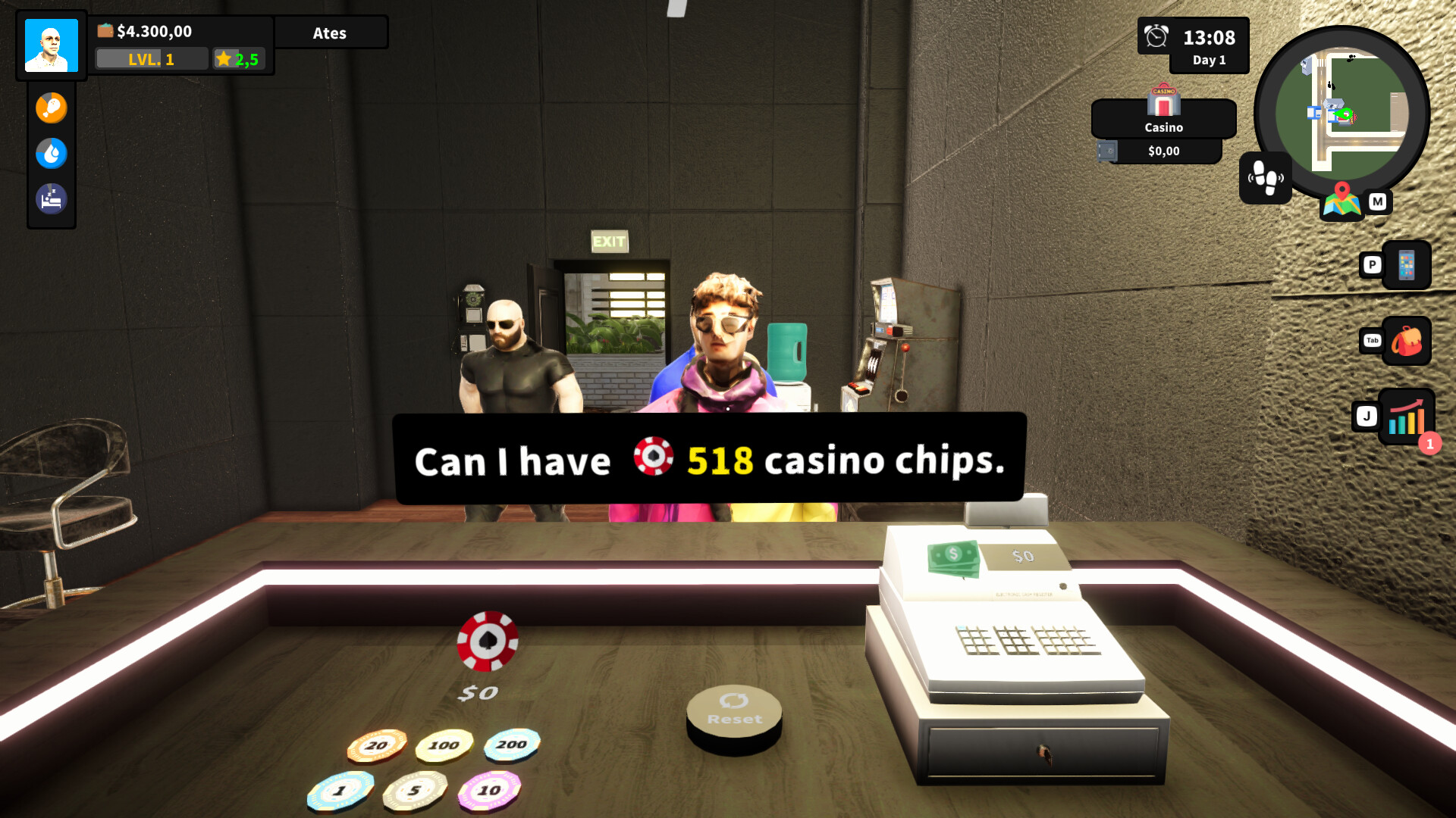 赌场经营模拟器/Casino Management Simulator-1