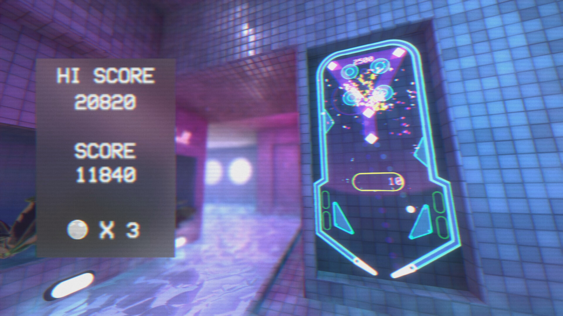 蒸汽波弹子球/Vaporwave Pinball-6 蒸汽波弹子球/Vaporwave Pinball-6