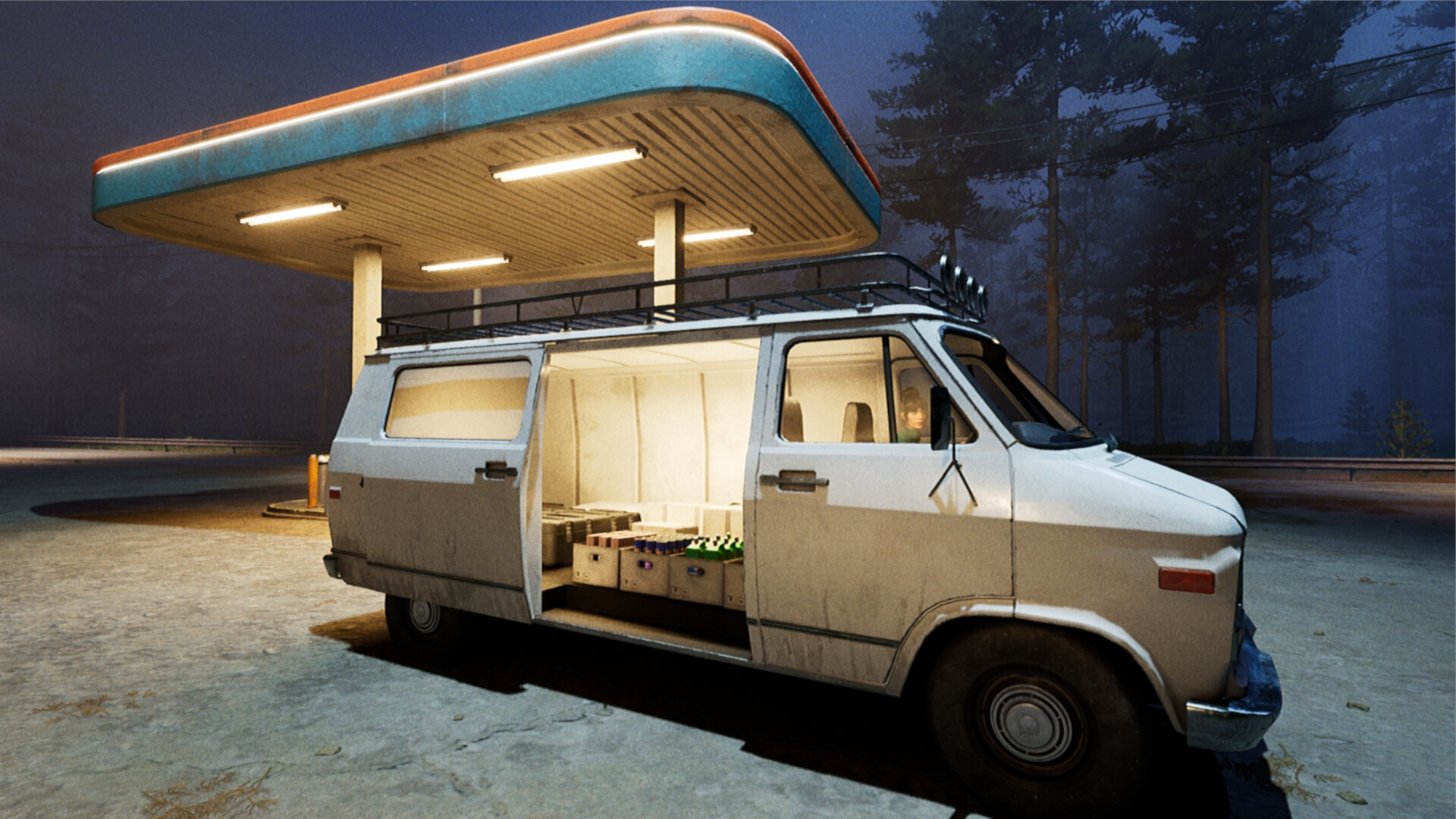 出口前:加油站/Before Exit: Gas Station-6 出口前:加油站/Before Exit: Gas Station-6