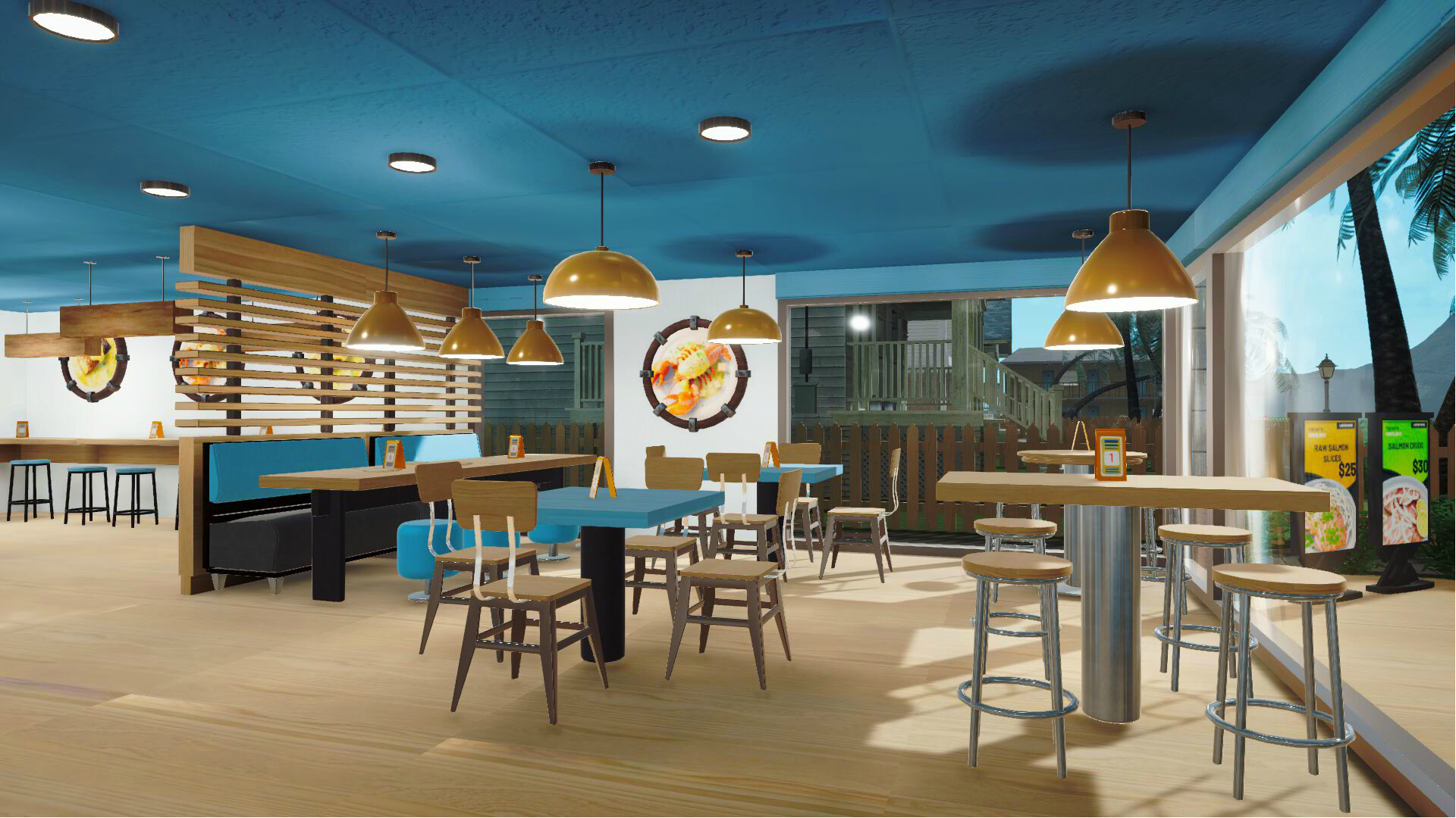 海岸厨房模拟/Coastal Kitchen Simulator-1