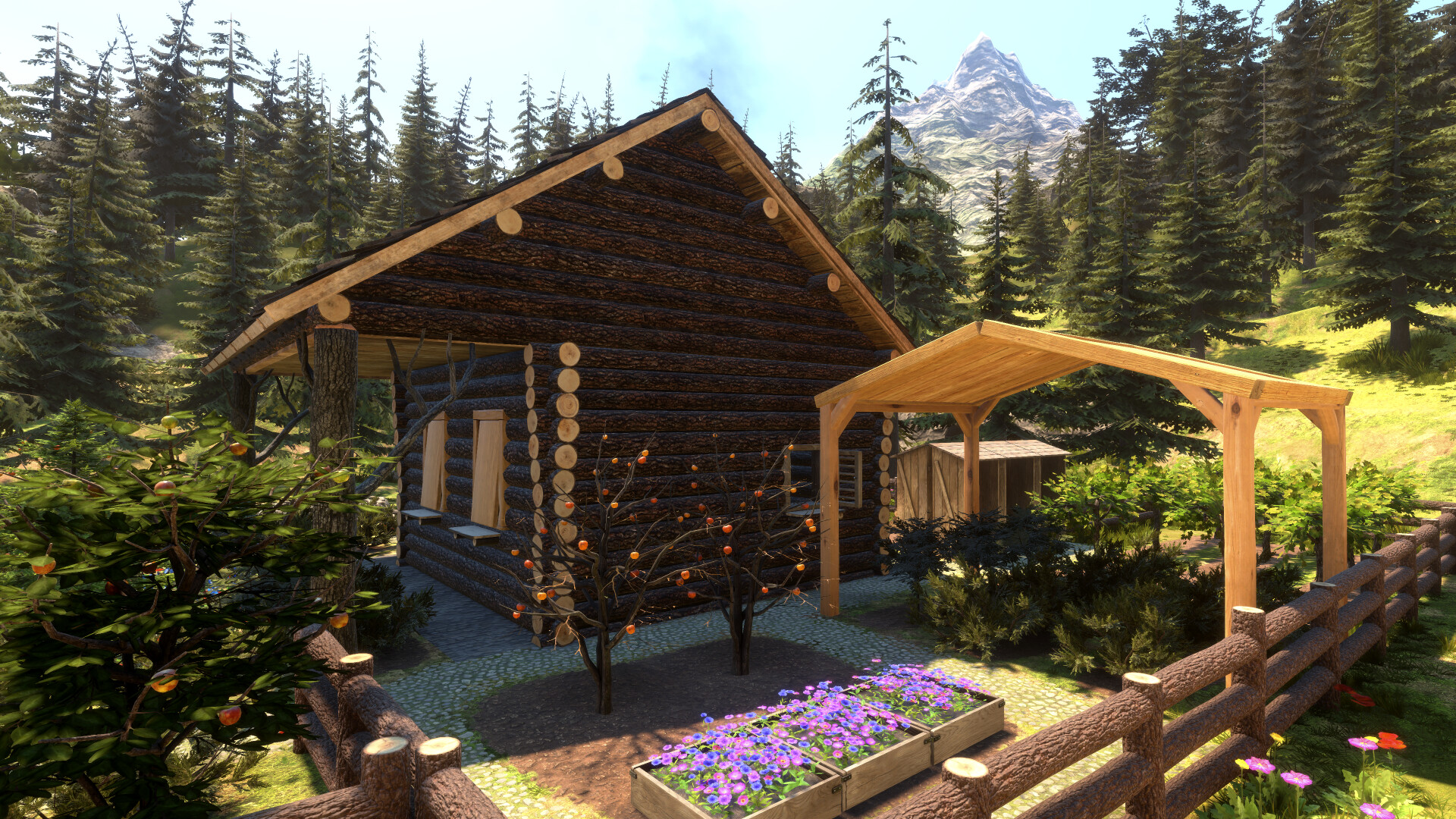 温馨小木屋/Log Away-4 温馨小木屋/Log Away-4