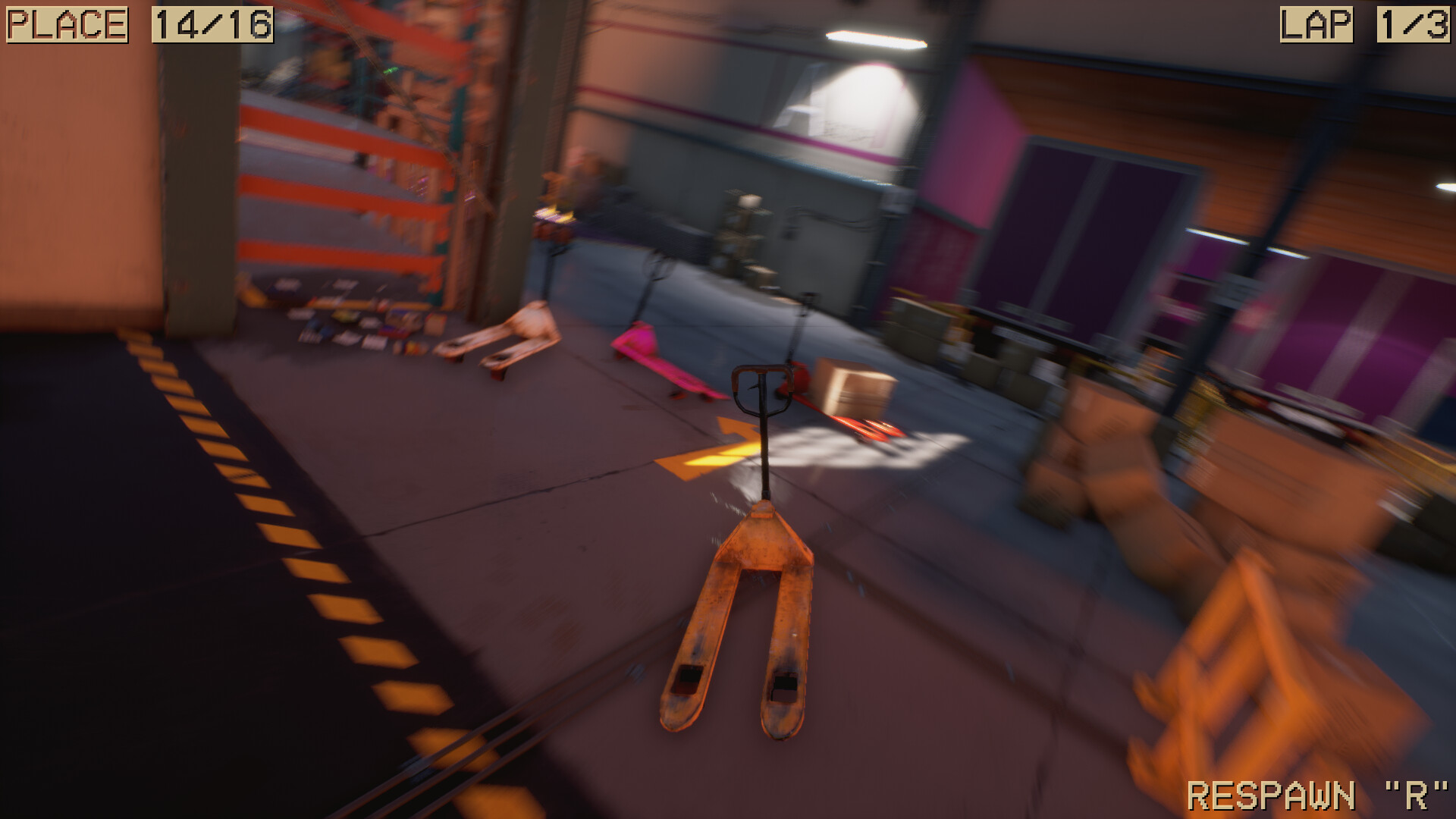 托盘搬运竞速/Pallet Jack Racing-3