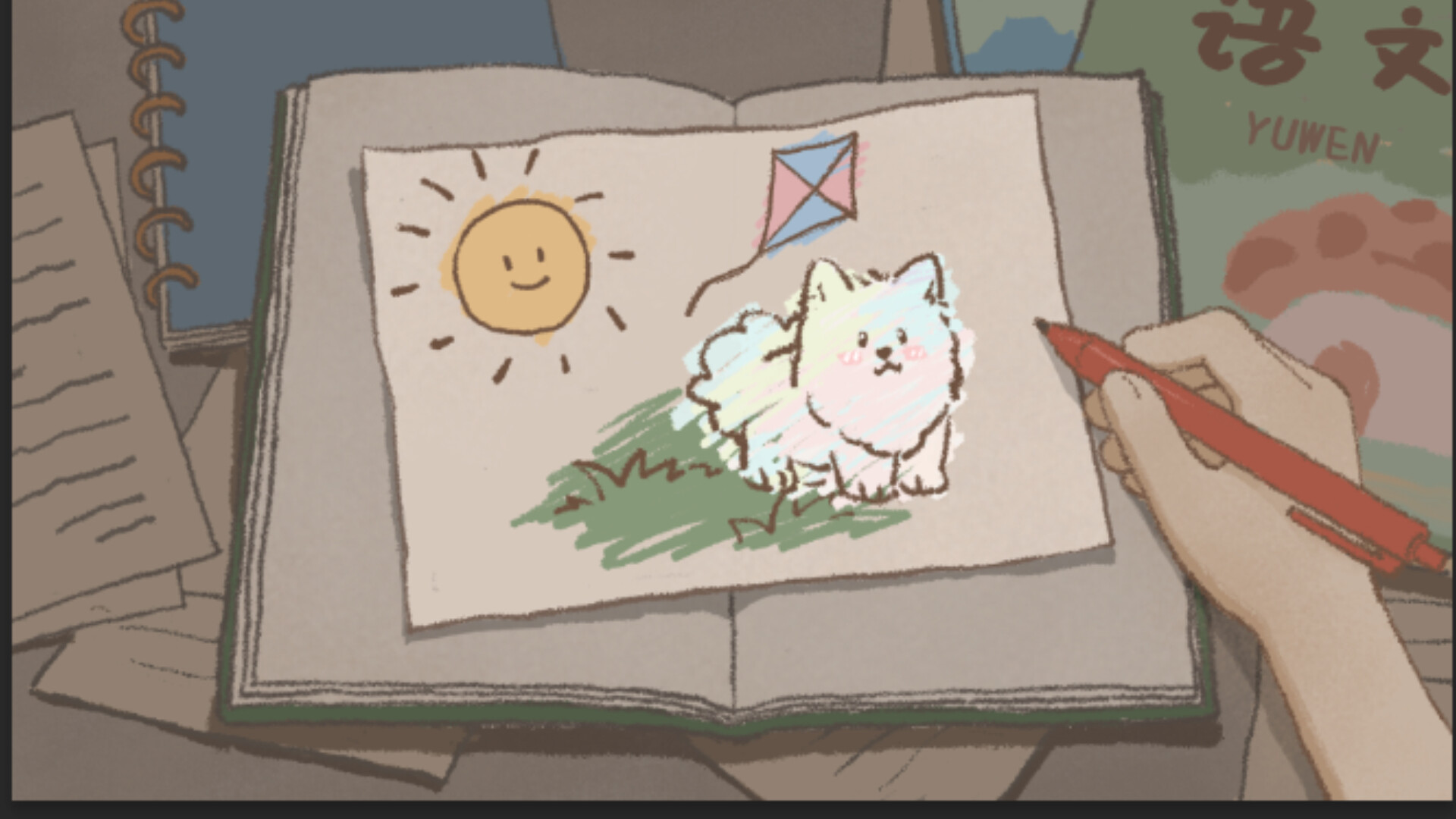 焦虑小狗/Anxiety Puppy-1 焦虑小狗/Anxiety Puppy-1